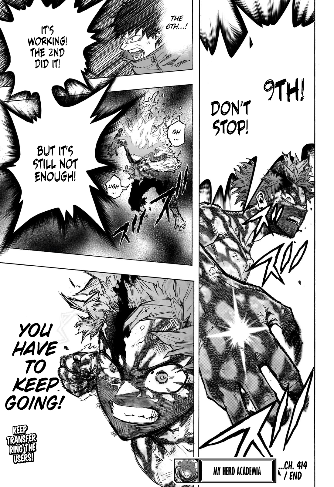 Boku no Hero Academia Chapter 414 15